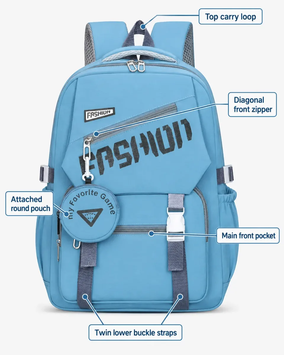 Kids School Bag 6205# — Product details 07