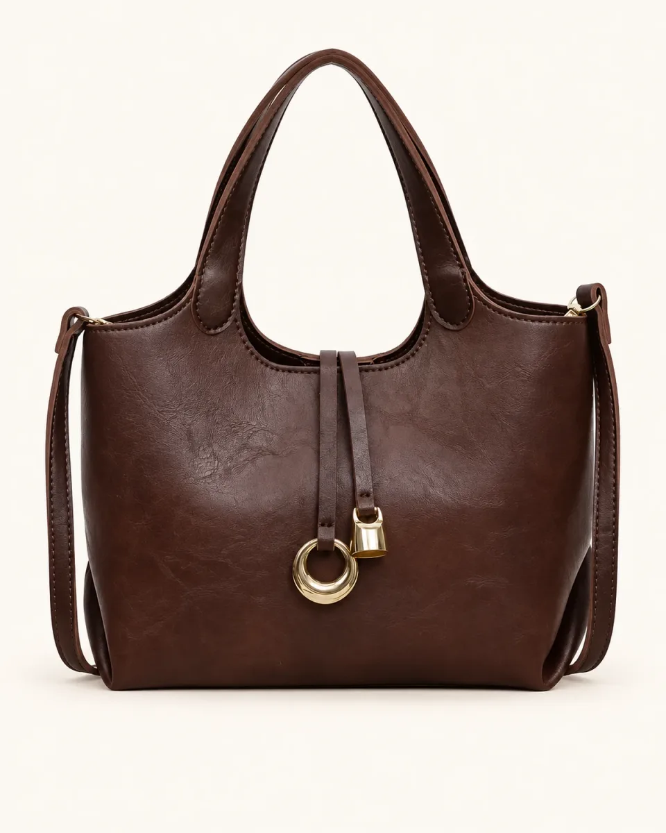 Women's Handbag 8069 — Coffee