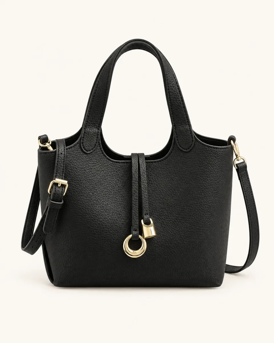 Women's Handbag 8068 — Black