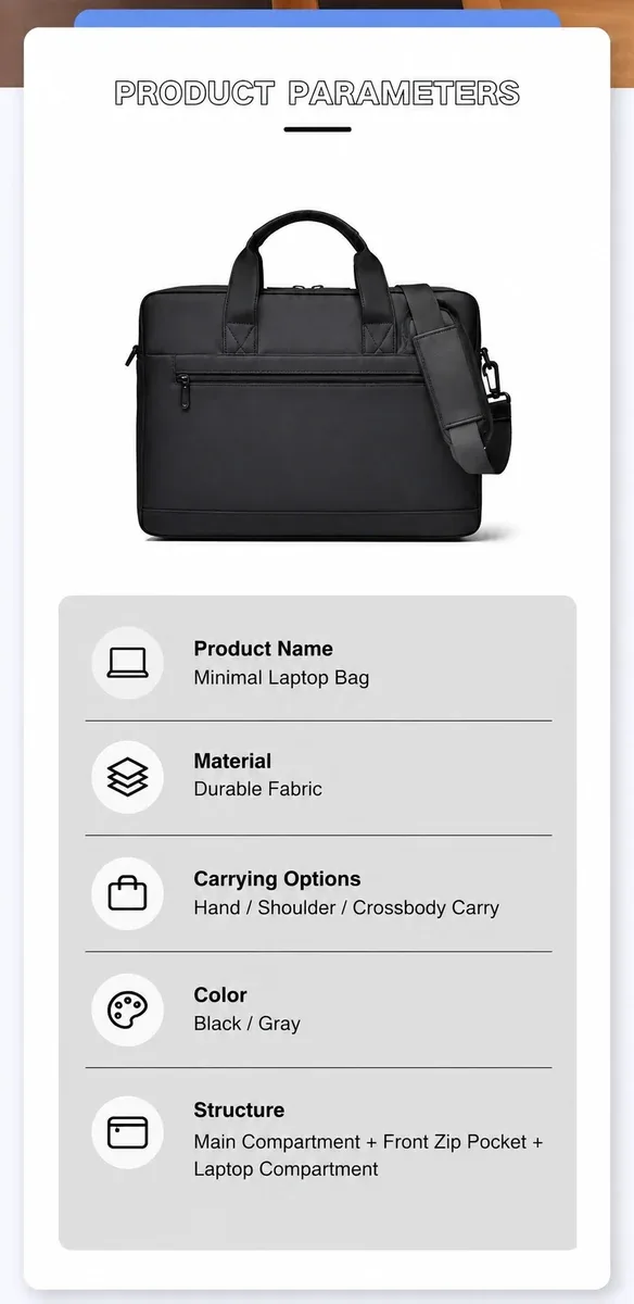 Bolsa para notebook 033 — Detalhes do produto 07