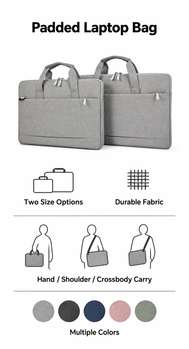 Laptop Bag 169 (Air-Cushioned) — Product details 08