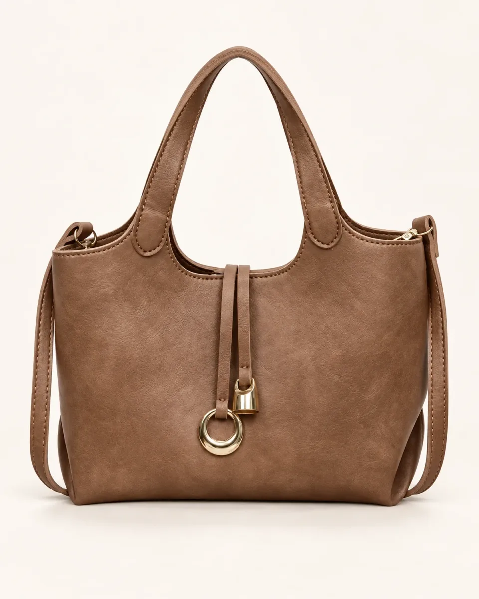Women's Handbag 8069 — Brown