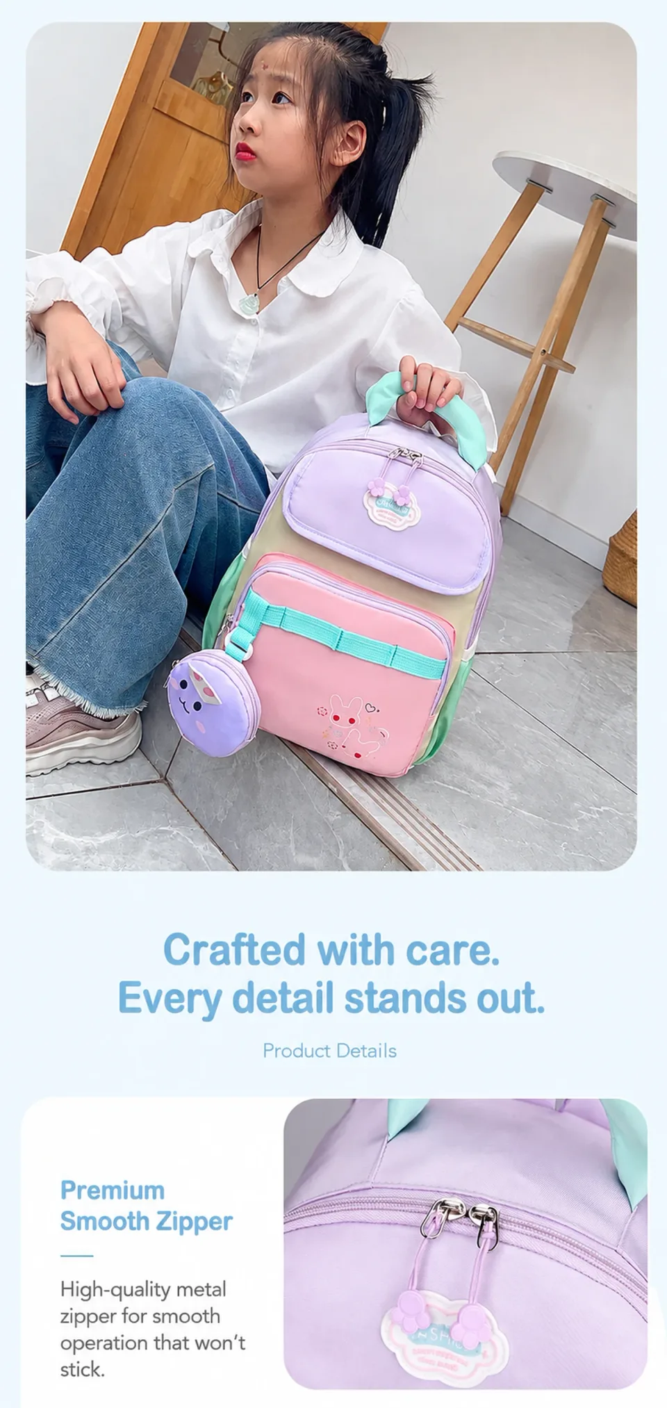 Mochila escolar 2356# — Detalles del producto 07