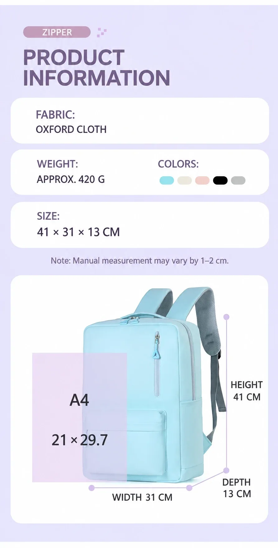 Sac à dos 5002 — Détails du produit 15