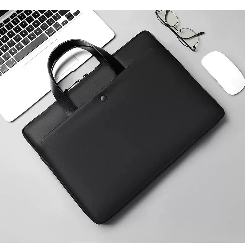 Laptop Bag 729 (Without Shoulder Strap) — Black