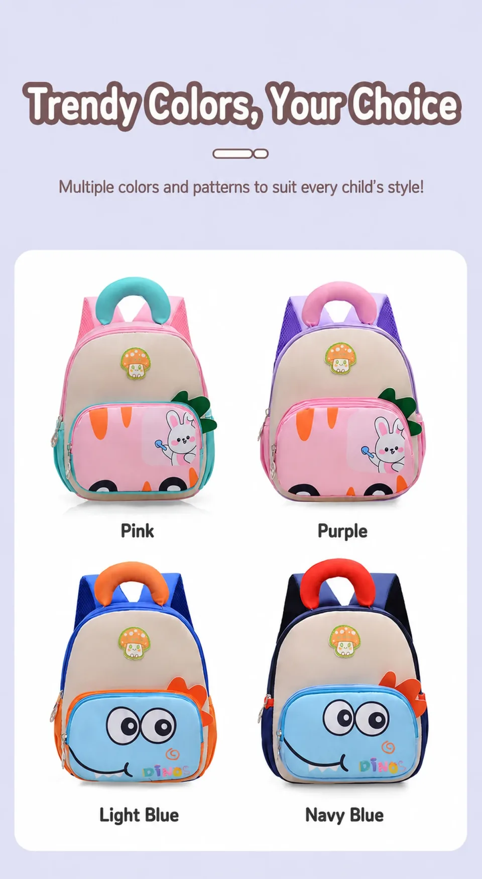 Mochila escolar 2357# — Detalles del producto 02
