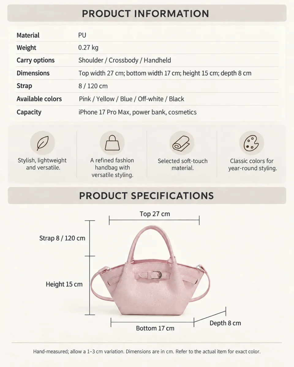 Women's Handbag 587 — Product details 01