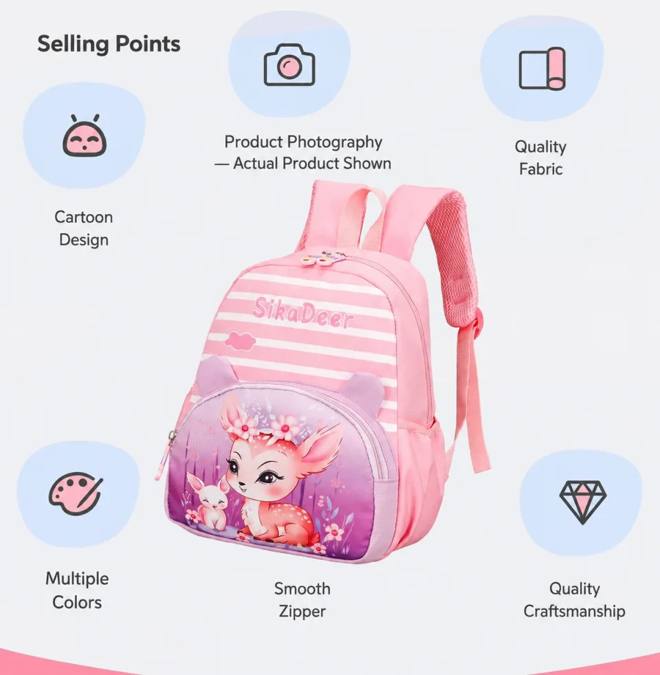 Mochila escolar 5516# — Detalles del producto 01